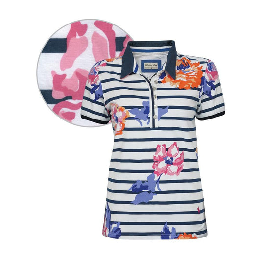 Thomas Cook Womens Toowoomba Print Polo