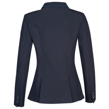 Equiline Christine Womens Competition Jacket - Blue IT36/NZ4