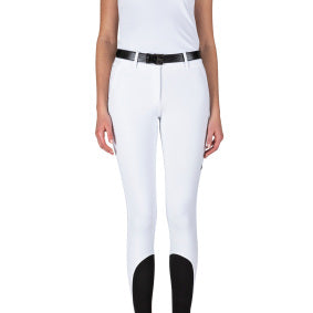 Equiline Etraef Womens Full Grip Breeches  - White IT 40 / NZ 8