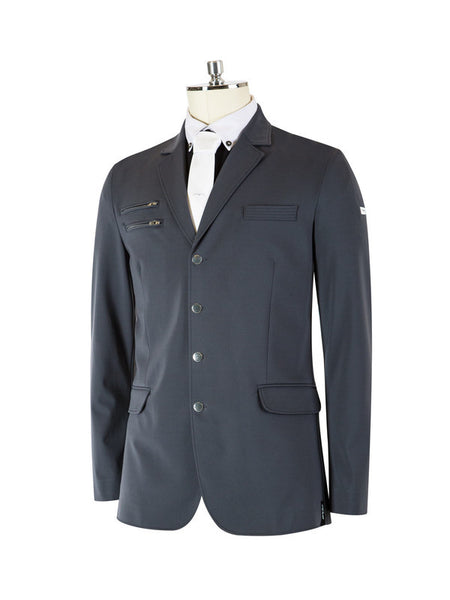 Animo Isla Mens Competition Jacket - Green & Navy
