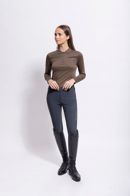 Samshield Erin Ladies Long Sleeve Polo Shirt
