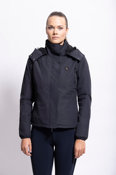 Samshield Ines Raincoat - Navy – Stirrups Equestrian